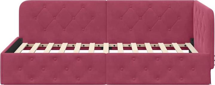 Image du produit vidaXL Eckbettgestell (90 x 200 cm)