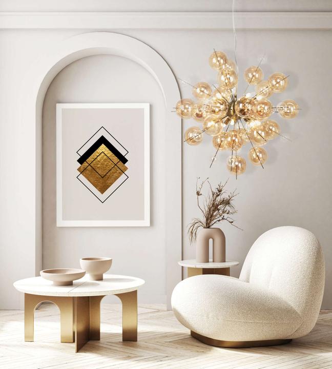 Actual product image Näve Pendant light EXPLOSION amber 7026457 (G9)