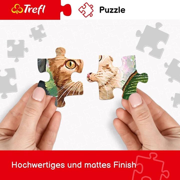 Actual product image Trefl Kitten on the sofa (1500 pieces)