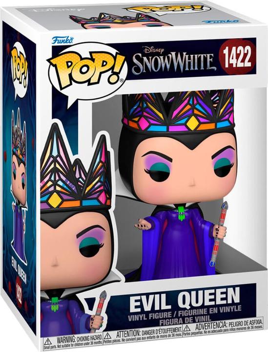 Produktbild Funko Disney POP! Disney Vinyl Figur Evil Queen (Black & Purple Gown) 9 cm