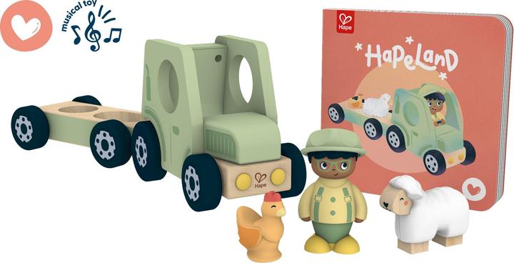 Hape The Rumbling Tractor
