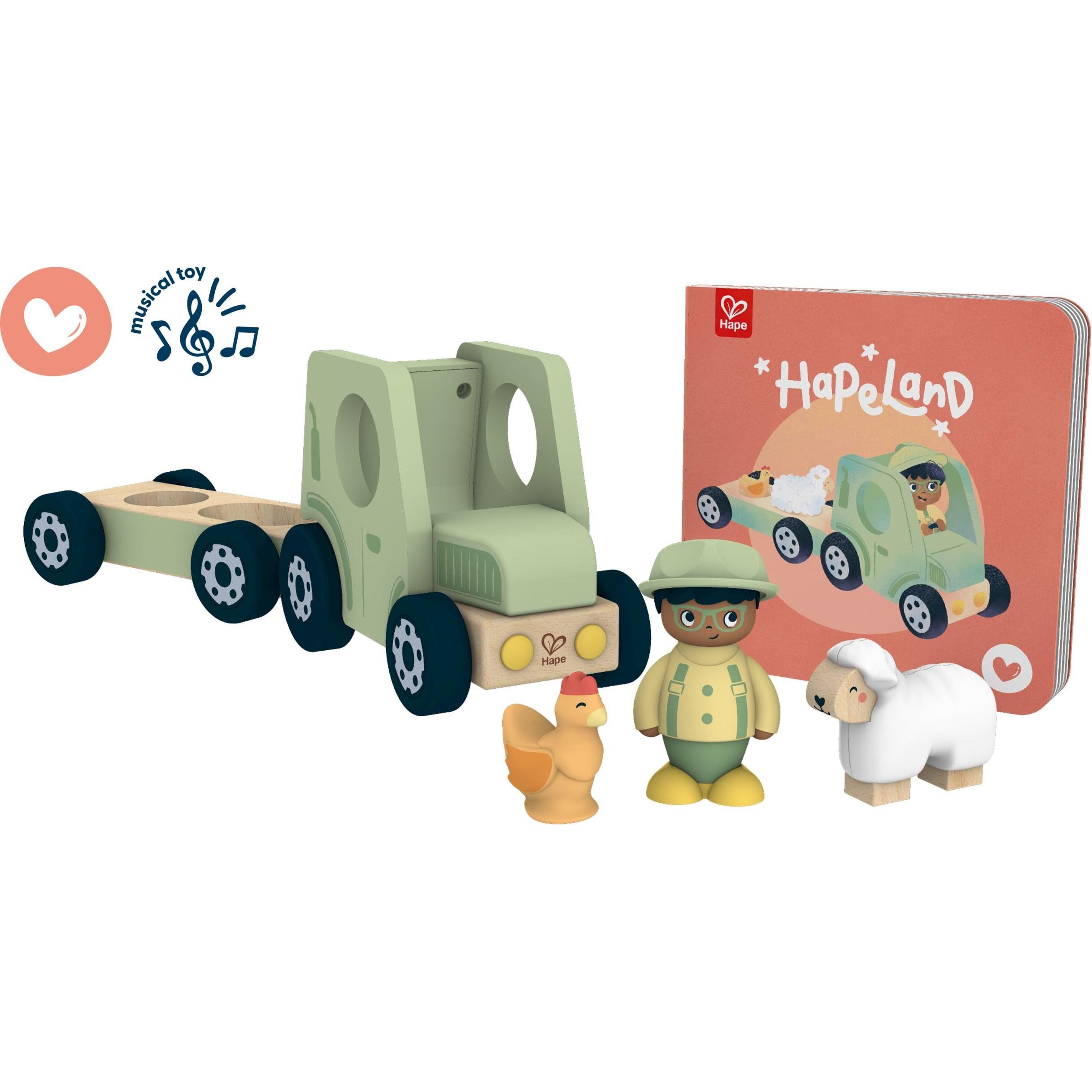 Hape The Rumbling Tractor