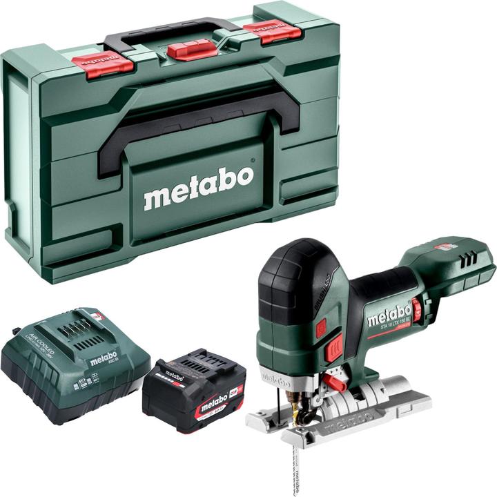Metabo STA 18 LTX 150 BL cordless jigsaw 18 V 150 mm brushless + 1x battery 4.0 Ah + charger +