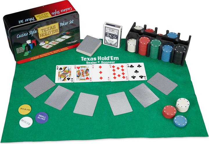 Actual product image Relaxdays Large Poker Set