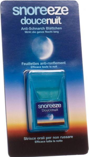 Image du produit Snoreeze Languettes anti-ronflement Doucenuit