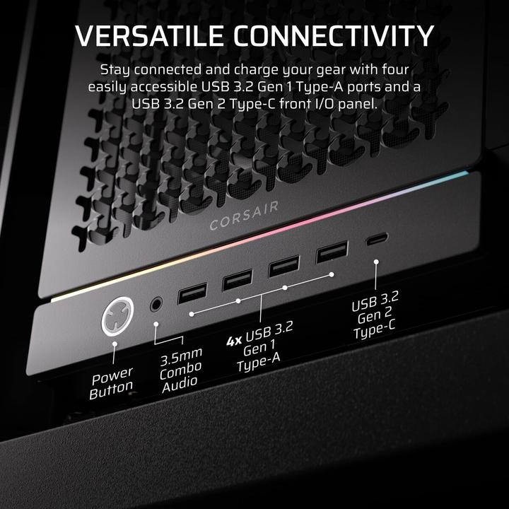 Produktbild Corsair Frame 5000D RS (E-ATX, Mini-ITX, ATX, mATX)