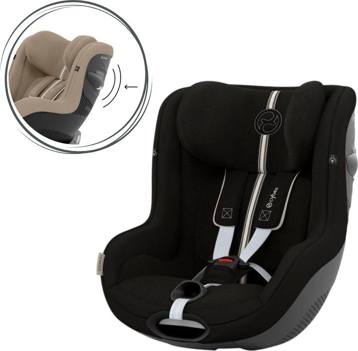 Produktbild Cybex SIRONA G I-SIZE PLUS Ocean Blue | navy blue (Reboarder, ECE R129/i-Size Norm)