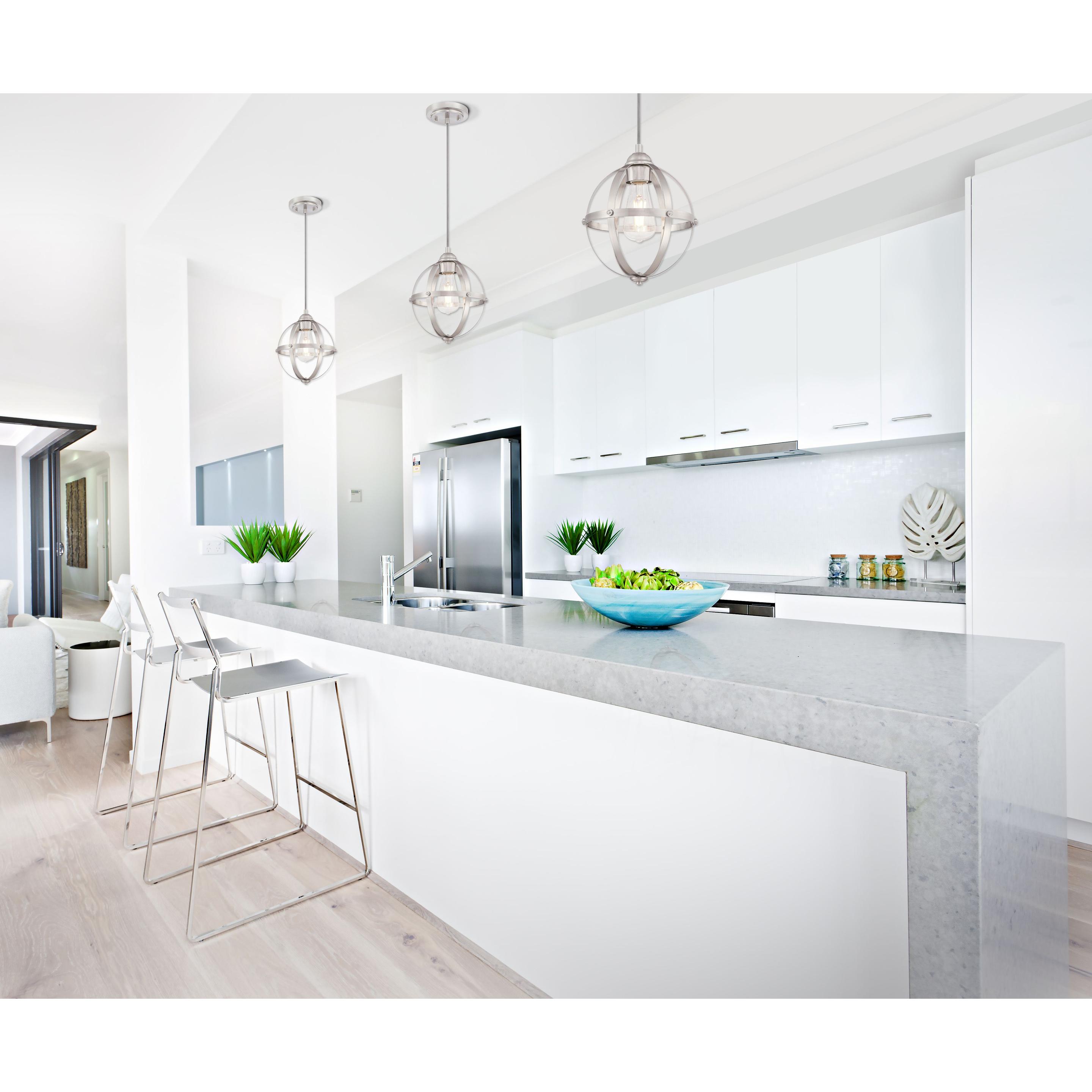 Thumbnail - Westinghouse, Pendelleuchte, Pendelleuchte Stella Mira Nickel gebürstet (E27)