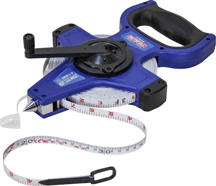 Actual product image Faithfull Fast Rewind Open Long Tape (30.48 m)
