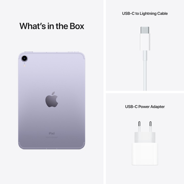 Produktbild Apple iPad mini 2021 (6.Gen) (5G, 8.30", 64 GB, Purple)