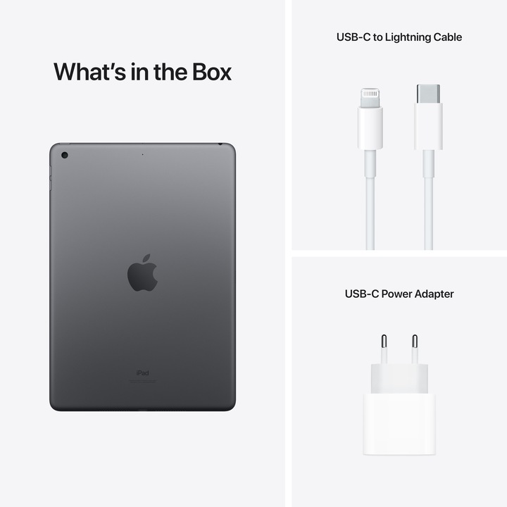 Produktbild Apple iPad 2021 (9. Gen) (nur WLAN, 10.20", 256 GB, Space Grey)