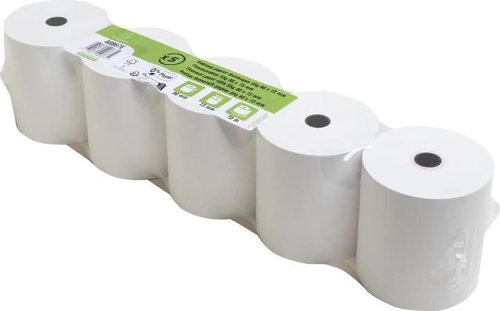 Produktbild Exacompta Thermorolle für Kassen, 80mm x 70m, 1-lagig, 55g, phenolfrei