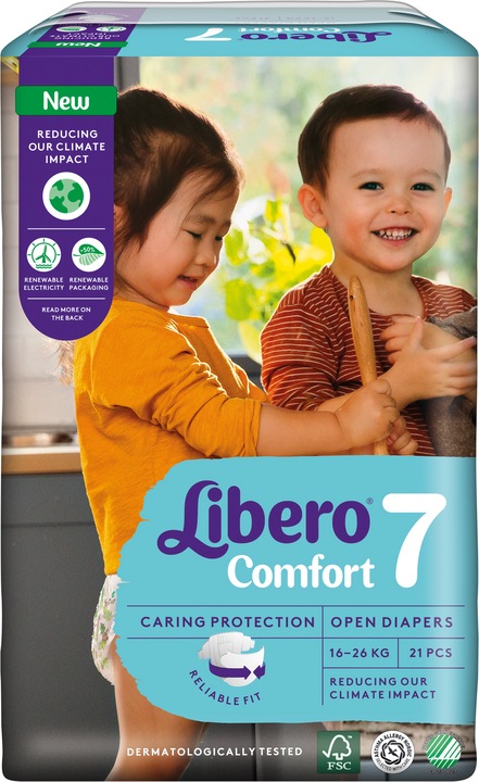 Actual product image Libero Comfort (Size 7, Pack, 21 Piece)