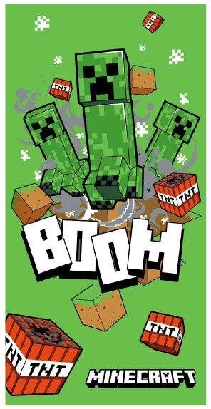 Actual product image Minecraft Boom Badetuch, Strandtuch 70x140cm (140 x 70 cm)