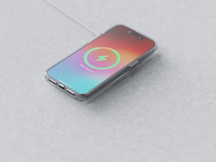 Produktbild Njord Slim Case 100% GRS MagSafe iPhone 15 Pro, Translucent (Apple iPhone 15 Pro)