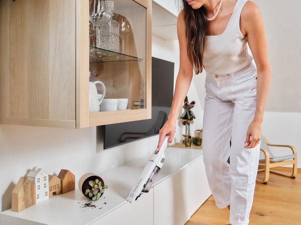 Actual product image ETA Vacuum cleaner 542890000 Handy Home Stick vacuum cleaner, Cordless, White |