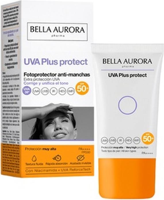 Immagine prodotto Bella Aurora Plus Protect Protezione solare anti-macchie SPF50 50ml (Crema solare viso, SPF 50, 50 ml, 80 g)