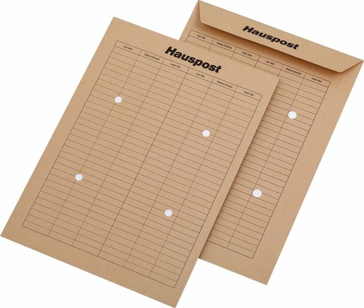 Produktbild Magni ELEPA 30007317 Hausposttaschen C4, 110 g/qm, braun, 250 Stück (1 x)