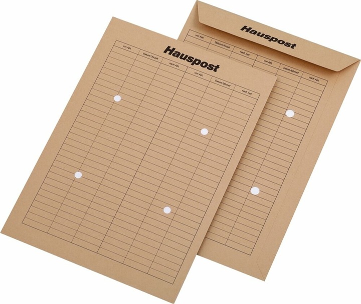 Produktbild Magni ELEPA 30007317 Hausposttaschen C4, 110 g/qm, braun, 250 Stück (1 x)