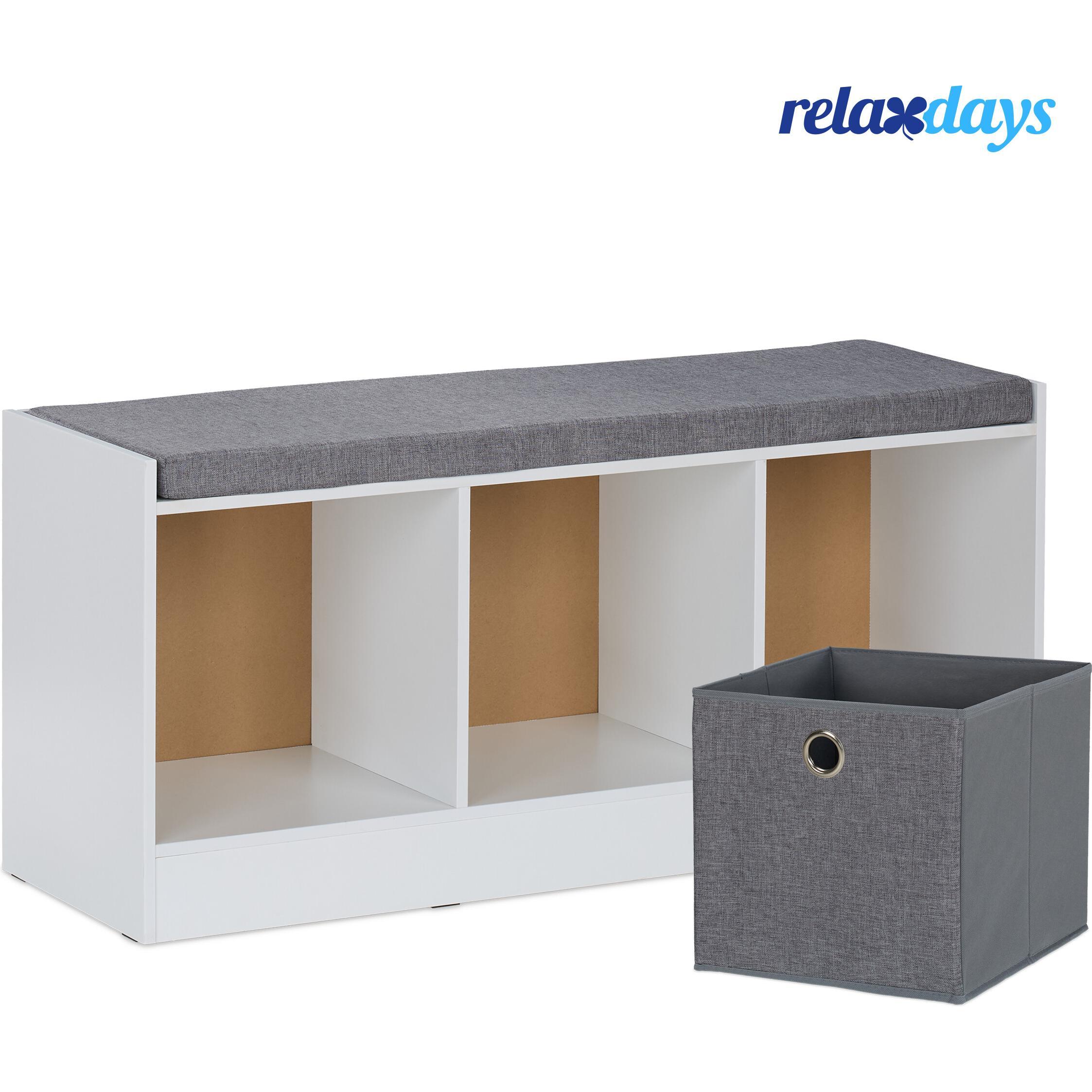 Thumbnail - Relaxdays, Sitzbank, Sitzbank (102 cm)