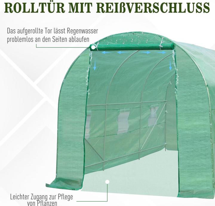 Produktbild Outsunny Foliengewächshaus