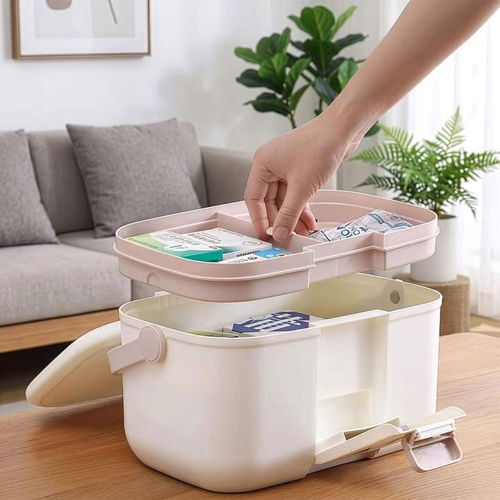 Actual product image Relaxdays Medizinbox
