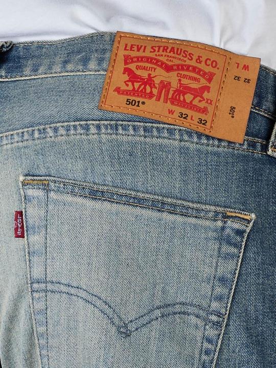 Actual product image Levis Levi's 501 Jeans Straight Fit (W29/L30)