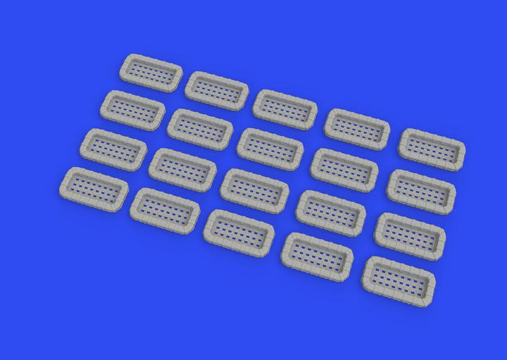 Produktbild Eduard Balsa life raft PRINT 1/350 for