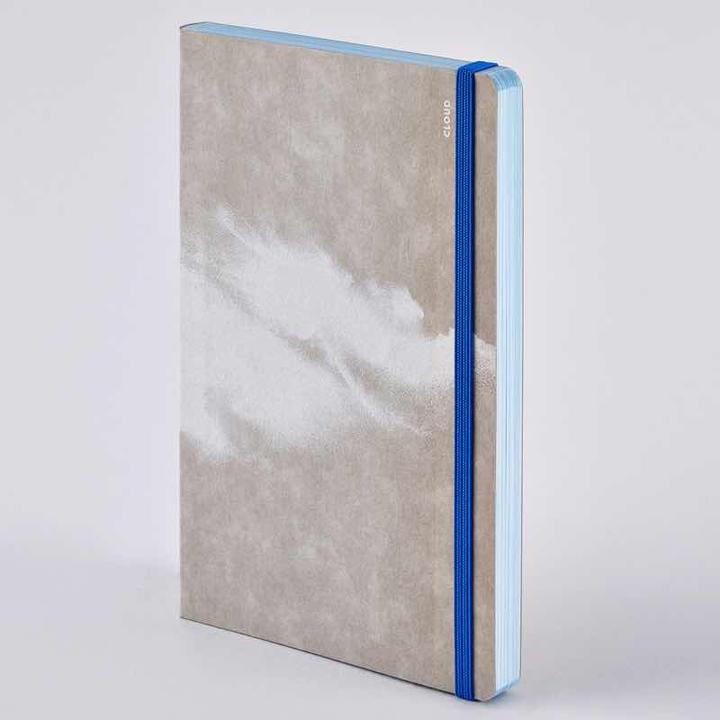 Produktbild Nuuna Inspiration Book M, Cloud Blue (20 x 13.5 cm, Blanko, Weicher Einband)