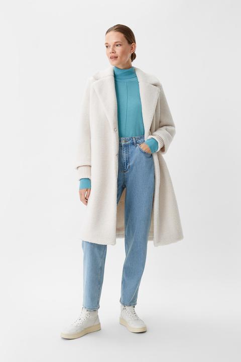 Produktbild Comma Strickpullover Strickpullover mit Rippmuster (40)