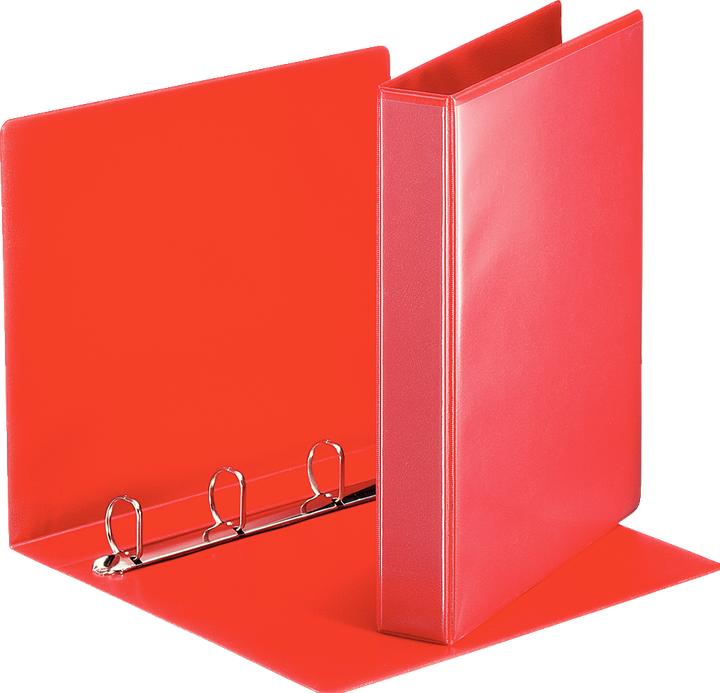 Produktbild Leitz Esselte Präsentations-Ringbuch Essentails, A4, rot, 4D-Ring Mechanik, Rückenbreite: 50 mm, Ringdurch (A4, 51 mm, 1 Stück)