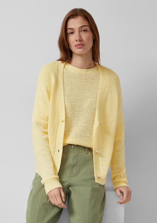 Produktbild s.Oliver Strickjacke Strickjacke im Relaxed Fit (32)