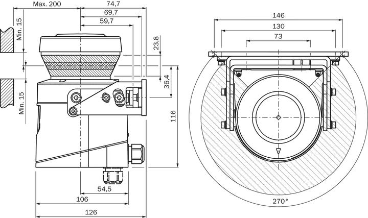 Produktbild Sick Sicherheitslaserscanner (Sensor)