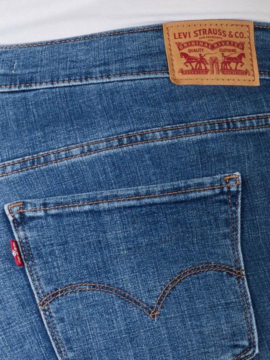 Actual product image Levis 721 Jeans Skinny High Plus Size lapis air (W44/L30)