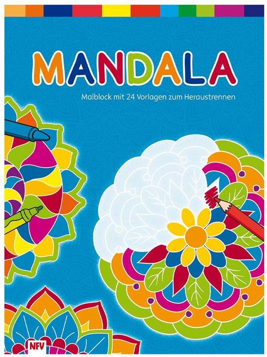 Mandala colouring pad