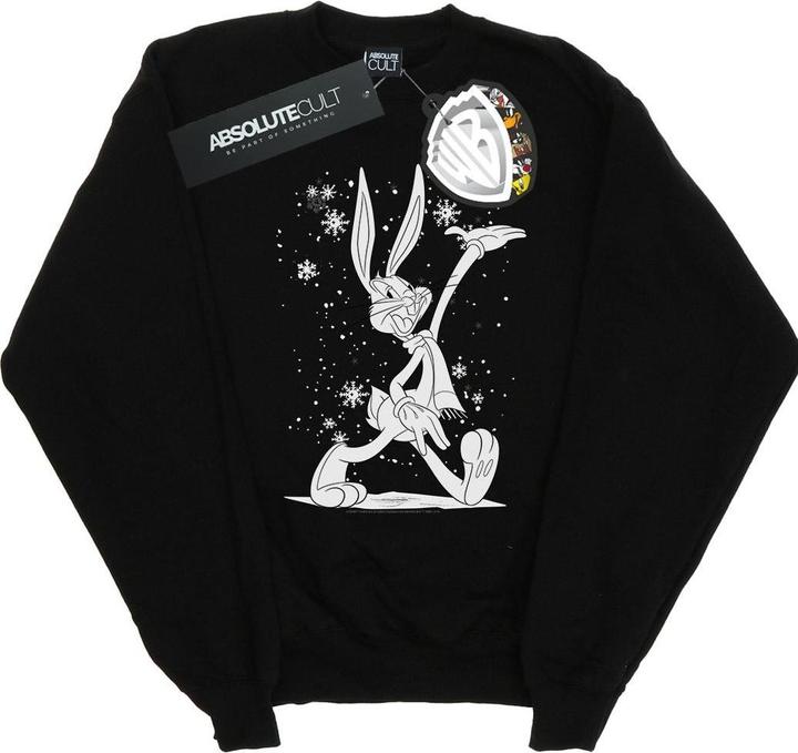Immagine prodotto Looney Tunes Bugs Bunny Let It Snow Felpa Uomo (M)