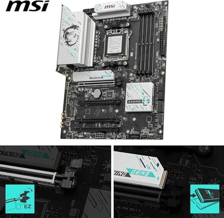 Actual product image MSI B850 GAMING PLUS WIFI (AM5, AMD B850, ATX)