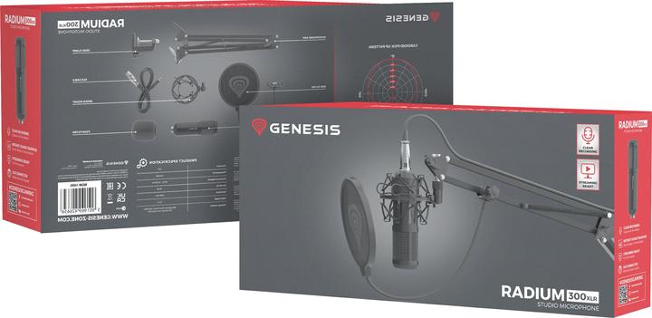 Actual product image Genesis Radium 300 XLR Studio Microphone