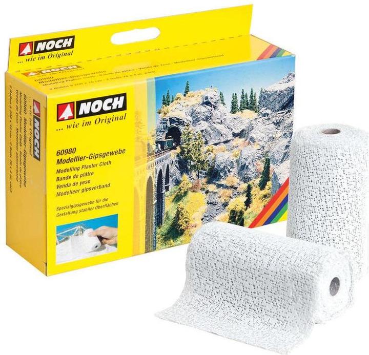 Produktbild Noch Gipsgewebe 60980 Gips 2 St.