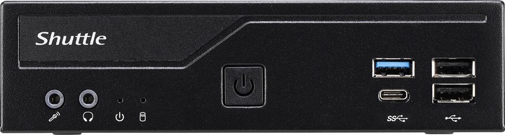 Produktbild Shuttle Barebone XPC slim DH610S Black (Intel Core i3)