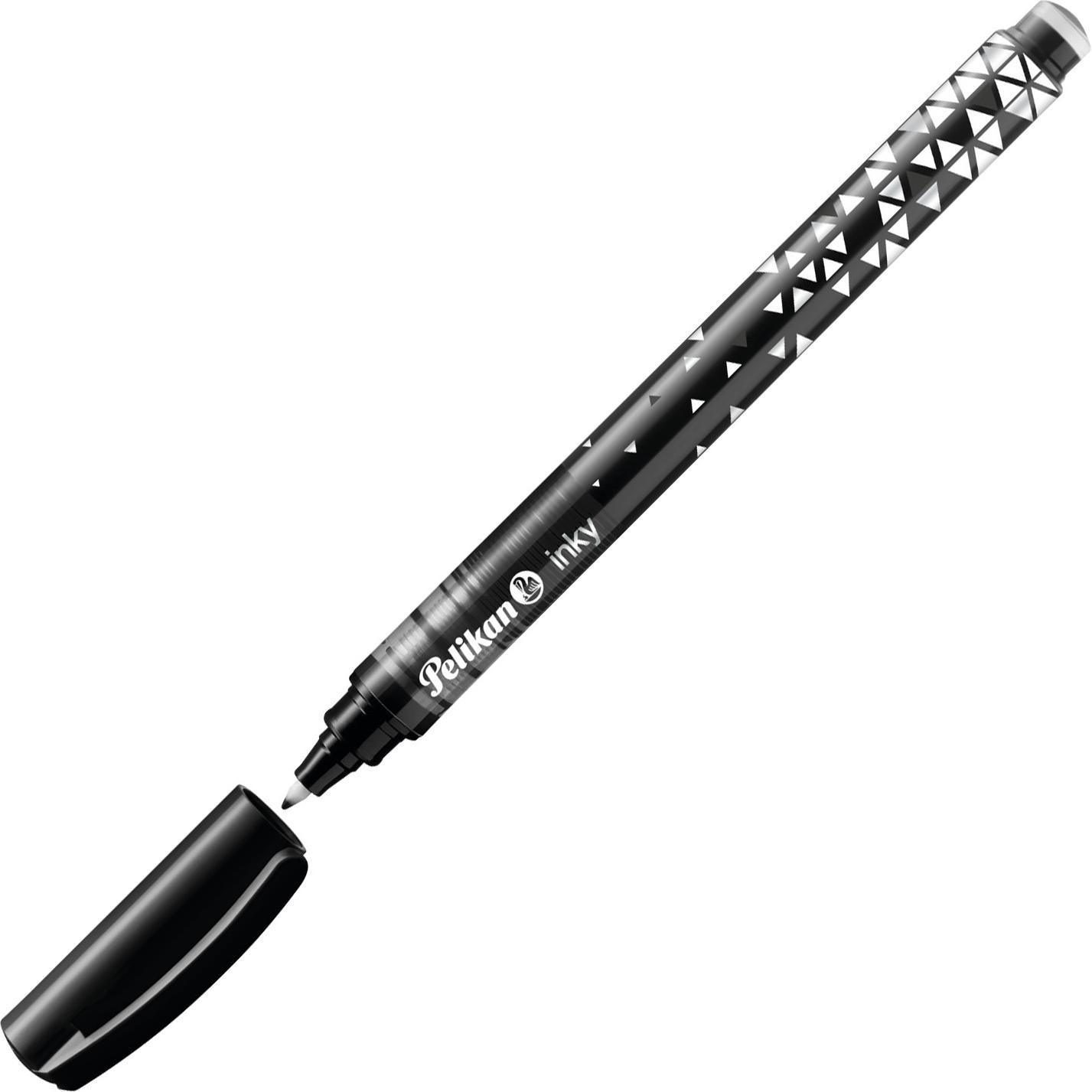 Thumbnail - Pelikan, Schreibstifte, Tintenschreiber Inky 273, im Display sortiert in den Farben: blau, grün, rot, schwarz (Mehrfarbi...