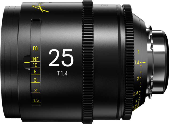 Actual product image Dzofilm Arles 25mm T1.4 FF/VV Prime Cine Lens for PL (imperial) (PL, full size)