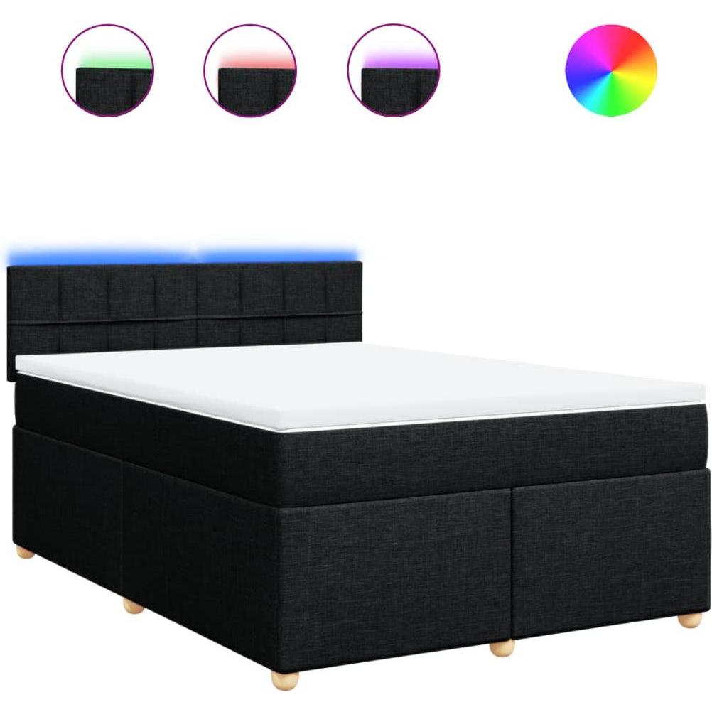 Thumbnail - VidaXL, Bett, Krista (140 x 190 cm)