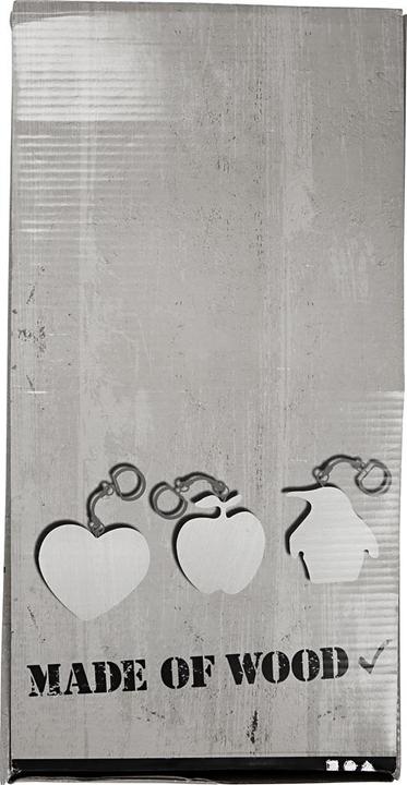 Actual product image Creativ Company Versier je Houten Sleutelhanger, 128st.