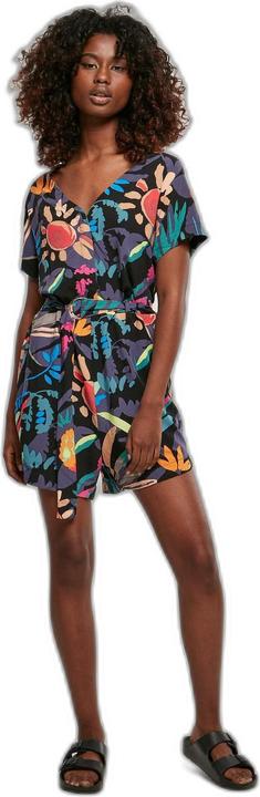 Produktbild Urban Classics Ladies Short Viscose Belt Jumpsuit (XS)