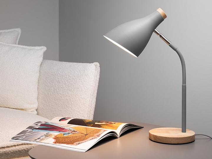 Actual product image Tracer Lampka biurkowa Scandi Grey (E27)