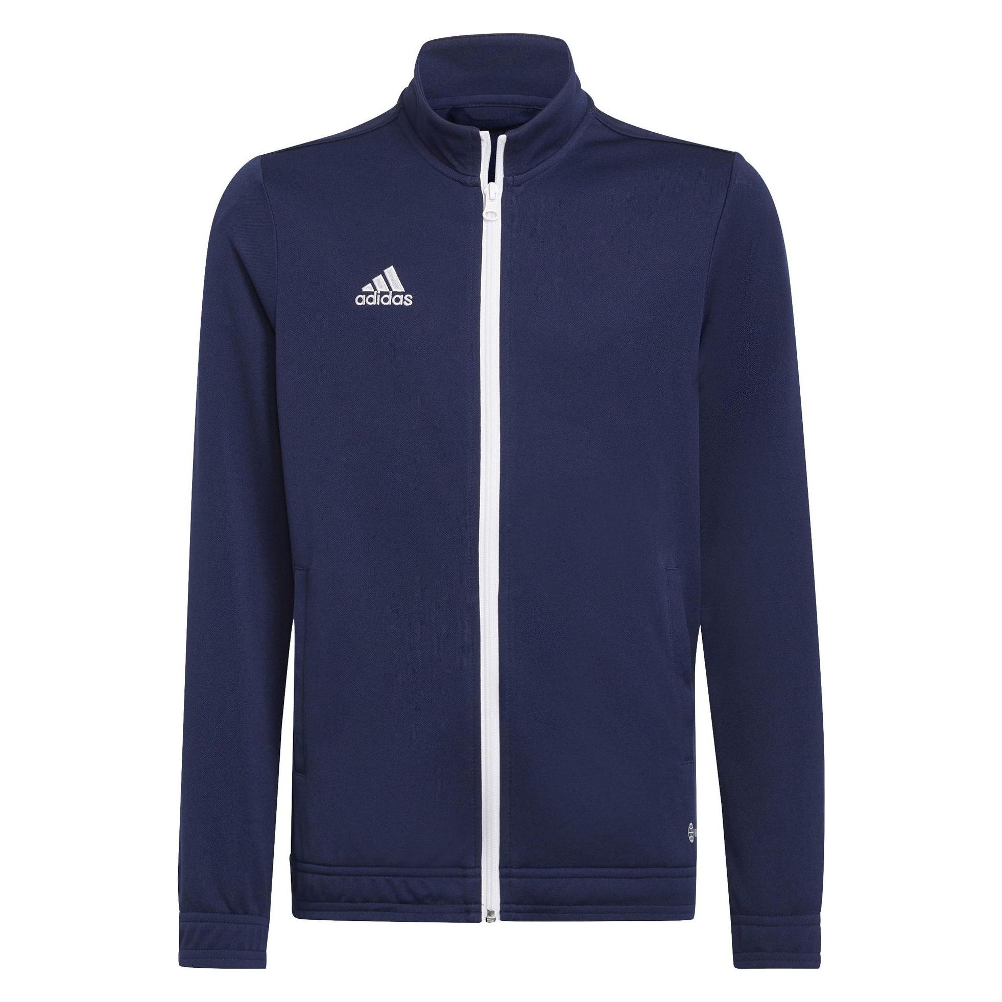 Adidas, Jongens, Outdoor Jassen, Entrada 22 Trainingsjack Kinderen (164), Blauw, 164