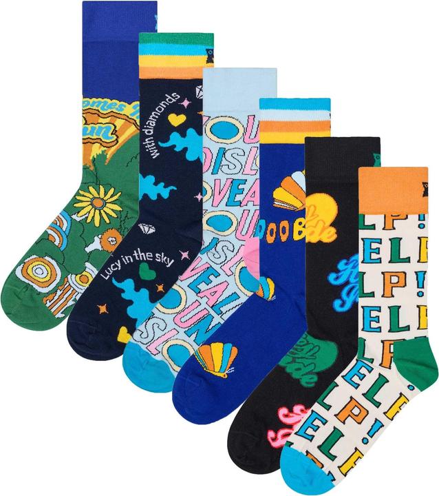 Happy Socks The Beatles 6-Pack Socks Gift Set