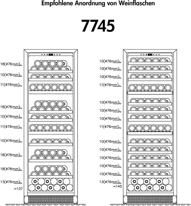 Actual product image Trisa 368L Triple Zone