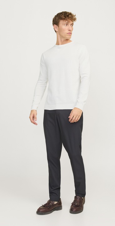 Immagine prodotto Jack & Jones Maglia a tinta unita con collo rotondo Maglia con collo rotondo (XXL)